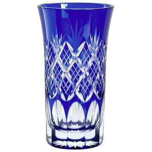 江戸切子 カガミクリスタル ペア懐石杯 魚子流し 紋 江戸切子 : お