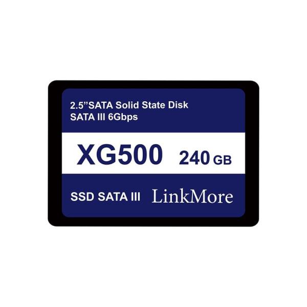 LinkMore XG500 240GB 2.5インチ SSD SATA3 6Gb/s (読込最大5...