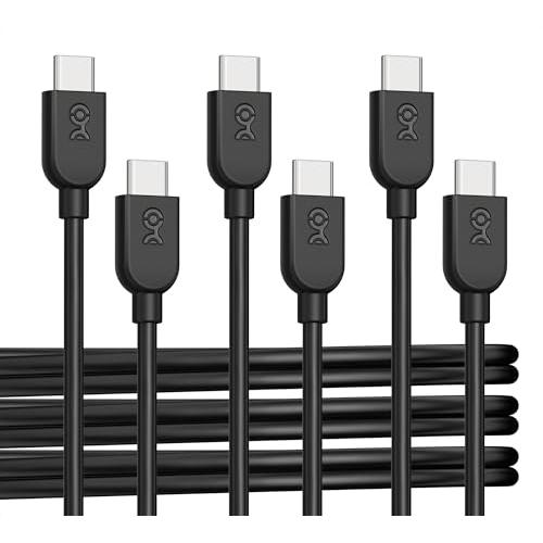 Cable Matters 3本セット USB C ケーブル ブラック 3m/10ft 柔らかい U...