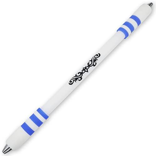 ペン回し専用ペン 改造ペン ペン回し やりやすい 選べるカラー (ブルー)