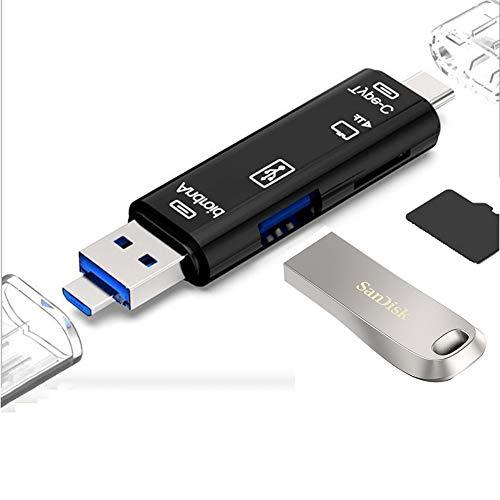 Sitengle カードリーダー TFカード USB Type-C Android 4in1 usb...