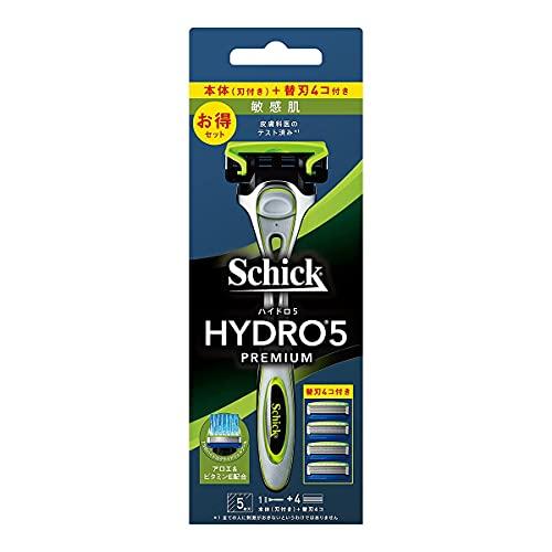 ハイドロ Schick(シック) ハイドロ5 プレミアム 敏感肌 コンボパック (ホルダー(刃付き)...