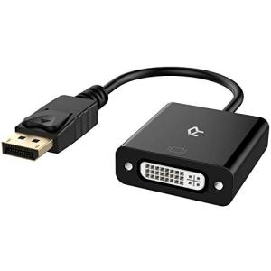 Rankie Displayport（オス）-DVI（メス） 変換アダプター 1080P高解像度 ブラック｜shop-all-day