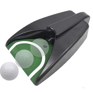 ゴルフカップ オートリターン パター練習機 パターカップ トレーニングカップ 自動 電池式 コンパクト 軽量 電動リターン機能 持ち運び可能｜shop-all-day