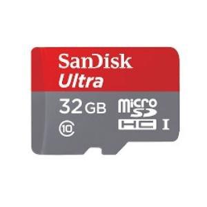 サンディスク microSDHCメモリーカード 32GB Class10 UHS-I SDSDQUL...