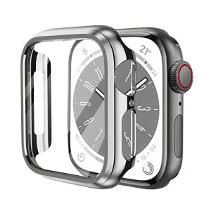 KIMOKU コンパチブル Apple Watch ケース Series SE2/SE/9/8/7/6/5/4 41mm PC+TPE材質 保護ケース 高耐久 耐衝撃 コンパチブルアップルウォッチ ケー