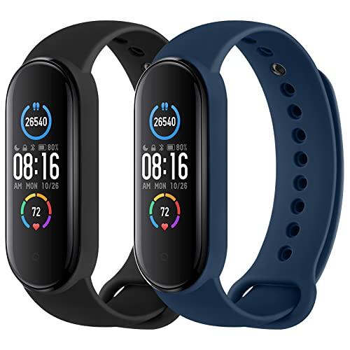 [Vancle] コンパチブル Xiaomi Mi Band 6/Mi Band 5 バンド 替えベ...