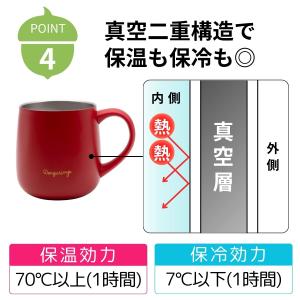 ドングリカップ 蓋付き 330ml 保温保冷 ...の詳細画像5