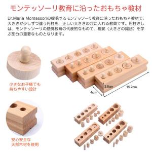 モンテッソーリ おもちゃ 教育 パズル 木製 ...の詳細画像2