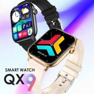 スマートウォッチ 通話機能 1.96インチ 腕時計 通知 アプリ スマホ 連携 心拍数 カロリー 睡眠 おしゃれ ファッション スマートウォッチ