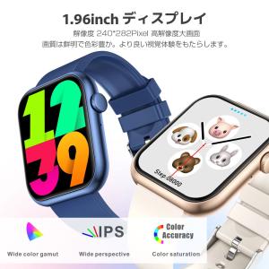 スマートウォッチ レディース メンズ ベルト ...の詳細画像1