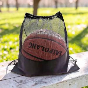 ボールバッグ ボールネット リュック ナップサック メッシュ バッグ 1個用 40×40cm アウトドア スポーツ 爆買