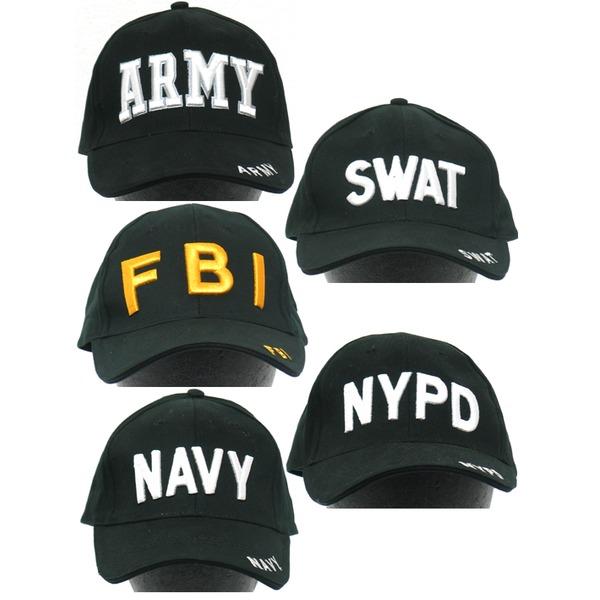 アメリカ ミリタリー ベースボール キャップ 帽子 NYPD 綿100％ 米国 野球帽 ミリタリーウ...