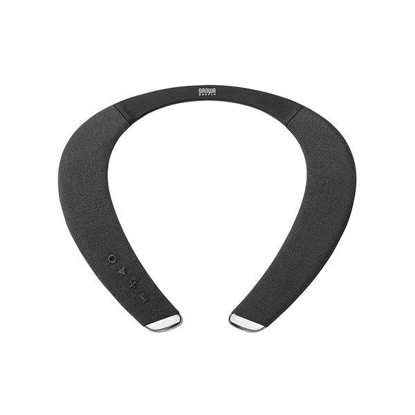 サンワダイレクト ネックスピーカーBluetooth5.0 IPX5 apt-X LL apt-X ...