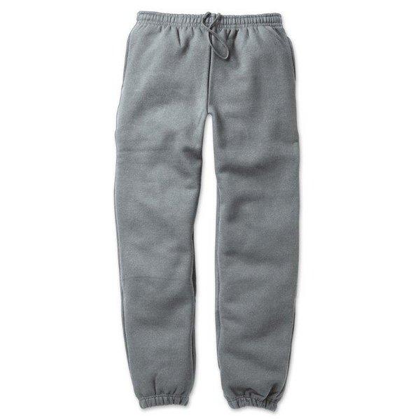 12.4oz ヘビーウェイト 裏起毛 パンツ Sサイズ ヘザーグレー 綿混 男女兼用 保温力抜群 肌...