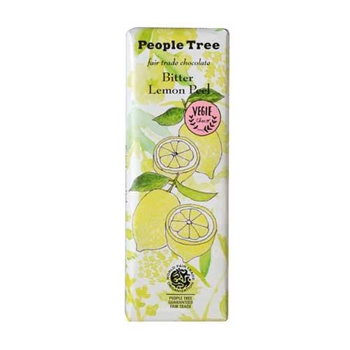 【秋冬限定】People Tree チョコレート オーガニック ビター・レモンピール 50g