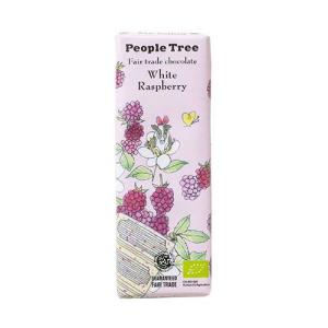 【秋冬限定】People Tree  フェアトレードチョコレート ホワイトラズベリー 50g new