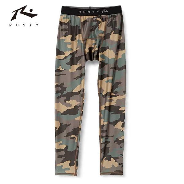 メンズ レギンス RUSTY ラスティー サーフレギンス 水陸両用 サーフパンツ インナー ラッシュ...