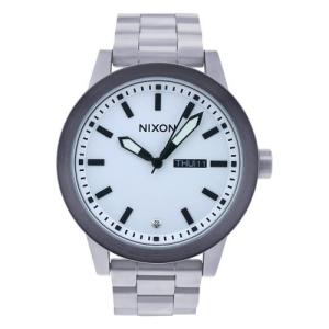 ニクソン NIXON A263-100 メンズ腕時計 シュプールTHE SPUR シルバー ケース直径42mm 当店1年保証