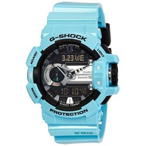 CASIO カシオ G-SHOCK メンズ腕時計 GBA-400-2CDR ジーミックス ライトブルー ケース直径52mm 当店1年保証｜shop-angelica