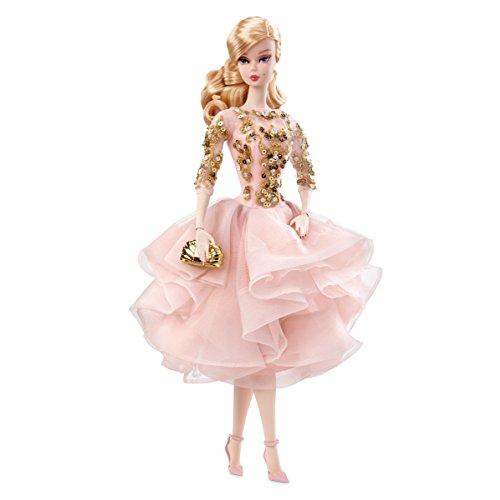 バービー人形 Barbie ブラッシュ＆ゴールド カクテルドレス DWF55 ファッションモデルコレ...
