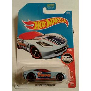 Hot Wheels ホットウィール 2017年モデル ’14 Corvette Stingray DTY04 ミニカー Mattel社製｜shop-angelica