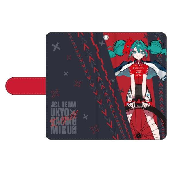 レーシングミク 2025 JCL TEAM UKYO 応援Ver. 手帳型スマートフォンケース