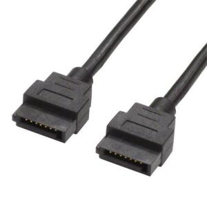 SATR-3003BK シリアルATAラウンドケーブル 30cm AINEX アイネックス