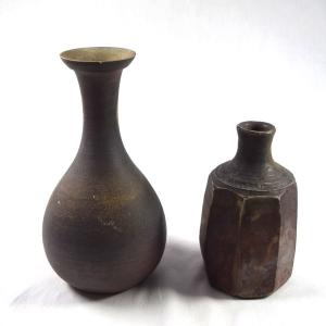 備前焼 榊原学作 花器備前焼/作家もの 花瓶 ギフト 中古 : ARCHERY