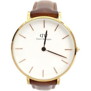 Daniel Wellington / ダニエル ウェリントン レディースウォッチ/腕時計/レザーベルト/稼働品 B32RW29 レディース 中古