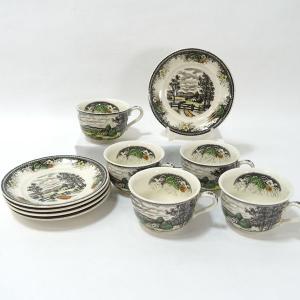 有田焼 貴玉宝製 和食器有田焼/古伊万里手松竹梅 盛皿 ギフト 中古 代