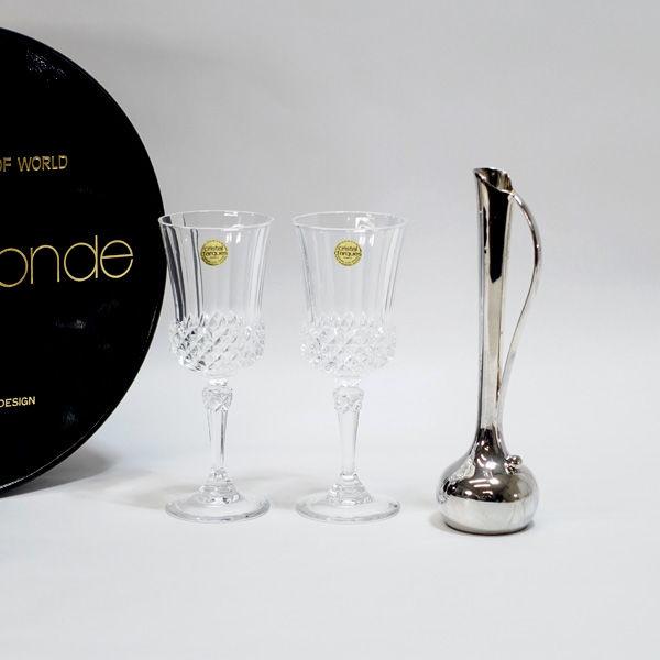 S&amp;Y デザイン   グラスSYデザイン/ボワットロンド ペアシャンパン(2P) BR-605VL ...