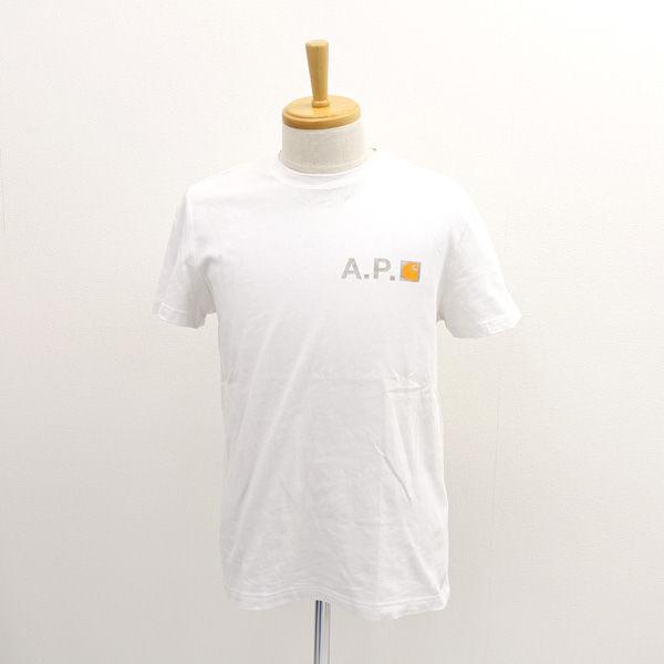 A.P.C.  × Carhartt / アー・ペー・セー カーハート  半袖Tシャツ/コラボ/ロゴ...