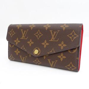 LOUIS VUITTON / ルイヴィトン  ポルトフォイユ・サラ コクリコ 二つ折り長財布 モノグラム M62236 ブランド 中古｜shop-archery