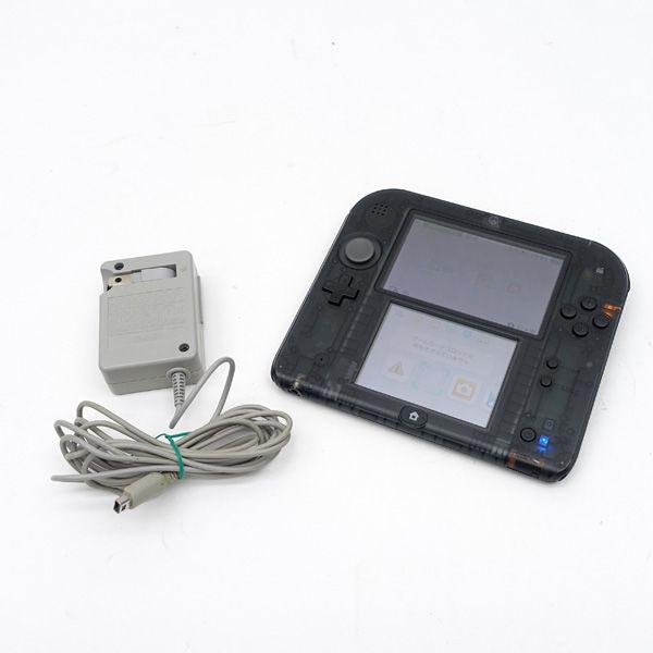 NINTENDO / 任天堂  ニンテンドー2DS 本体 クリアブラック FTR-001 家電 中古