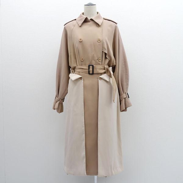 AMERI / アメリ  トレンチコート/3WAY/ベージュ/フリーサイズ 017270370 レデ...