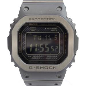 CASIO / カシオ G-SHCOK フルメタル マルチフィニッシュブラック 電波 ソーラー GMW-B5000MB-1JF ブランド 中古