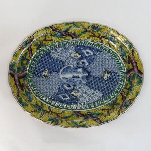 有田焼 カヂケン銘 和食器有田焼/古伊万里 色絵金襴 大皿 ギフト 中古