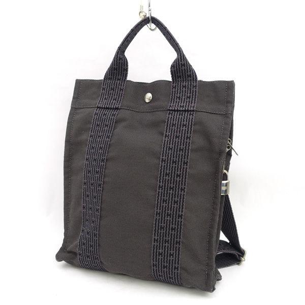 HERMES / エルメス  エールラインアドPM キャンバス リュック バックパック ブランド 中...