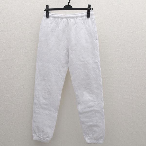 UNUSED / アンユーズド  キルティングスウェットパンツ/コットン/ホワイト/サイズ00 UW...
