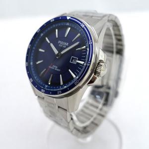 PULSAR メンズウォッチ ソーラー 海外モ...の詳細画像1