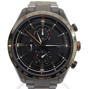 CITIZEN / シチズン アテッサ エコドライブ デュラテクト 電波ソーラー 腕時計 チタニウム H800-T025871 ブランド 中古