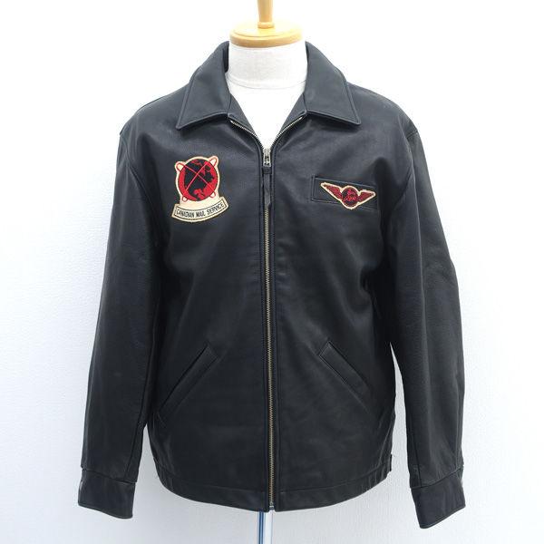 BEAVER ROOTS / ビーバールーツ  レザージャケット/革ジャン/サイズM 05017 メ...