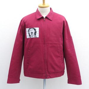 Supreme × AKIRA / シュプリーム Work Jacket/ワークジャケット/レッド/サイズL/17AW メンズファッション 中古