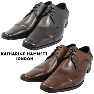KATHARINE HAMNETT キャサリン ハムネット KH3980 ビジネスシューズ 本革 メンズ 紳士靴 革靴 (nesh) (新品)｜shop-archery