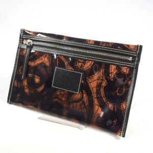 BVLGARI（ブルガリ） 大きめ 25cm ポーチ セカンドバッグ ロゴマニア