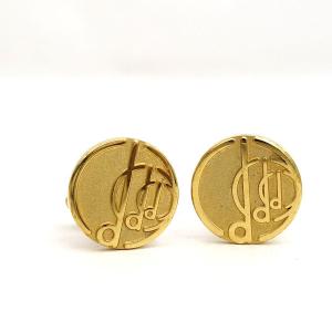DUNHILL / ダンヒル カフス ゴールドカラー ヴィンテージ ホールマーク