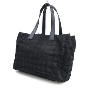 CHANEL / シャネル トートバッグMM ニュートラベルライン ブラック ナイロン 15991 ブランド 中古