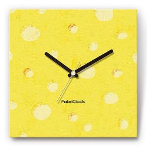 壁掛け時計 チーズ ファブリクロック ファブリック ウォールクロック 掛時計 壁時計 かけ時計 スイープ とけい 食べ物｜shop-askm