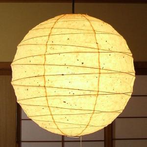 和紙 提灯 ペンダントライト 3灯 直径60cm 伝統工芸 和室 和風 林工芸 TP-24KK-3｜shop-askm